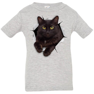 Black Cat Infant Jersey T-Shirt