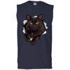 Black Cat Men's Ultra Cotton Sleeveless T-Shirt