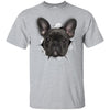 Black Frenchie Youth Cotton T-Shirt