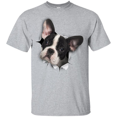 Black & White Frenchie Youth Cotton T-Shirt