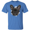 Black Frenchie Youth Cotton T-Shirt