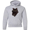 Black Cat Youth Pullover Hoodie