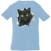 Black Kitten Infant Jersey T-Shirt