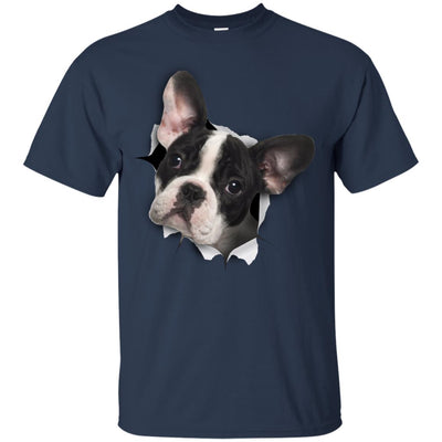 Black & White Frenchie Youth Cotton T-Shirt