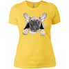 French Bulldog Pup Ladies' T-Shirt
