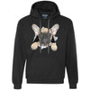 French Bulldog Pup Heavyweight Pullover Fleece Hoodie