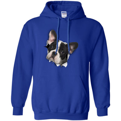 Black & White Frenchie Pullover Hoodie