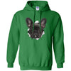 Black Frenchie Pullover Hoodie