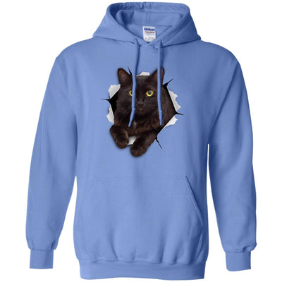 Black Cat Pullover Hoodie