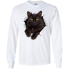 Black Cat Long Sleeve Ultra Cotton T-Shirt