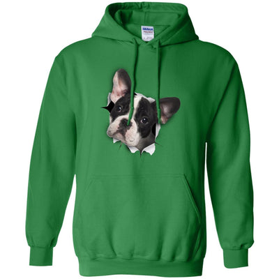 Black & White Frenchie Pullover Hoodie