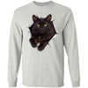 Black Cat Long Sleeve Ultra Cotton T-Shirt