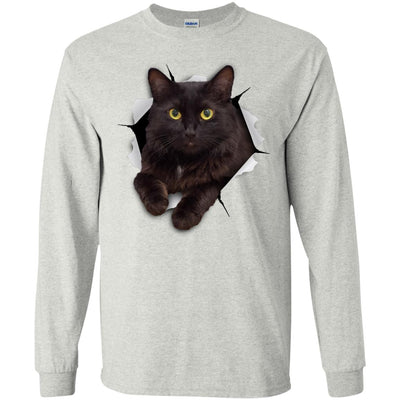 Black Cat Long Sleeve Ultra Cotton T-Shirt