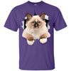 Brown Ragdoll Cat Youth Cotton T-Shirt