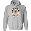 Brown Ragdoll Cat Pullover Hoodie