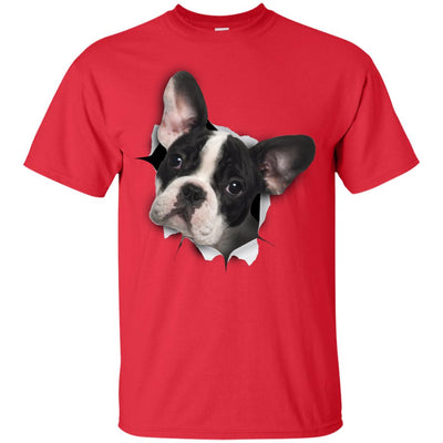 Black & White Frenchie Youth Cotton T-Shirt