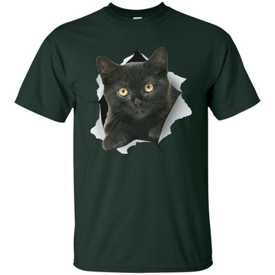 Black Kitten Ultra Cotton T-Shirt