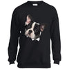 Black & White Frenchie Youth Crewneck Sweatshirt