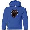 Black Cat Youth Pullover Hoodie