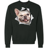 Winking Frenchie Heavyweight Crewneck Sweatshirt