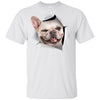 Winking Frenchie Youth Cotton T-Shirt