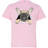 French Bulldog Pup Youth Jersey T-Shirt