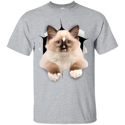 Brown Ragdoll Cat Ultra Cotton T-Shirt