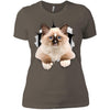 Brown Ragdoll Cat Ladies' T-Shirt