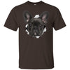Black Frenchie Youth Cotton T-Shirt