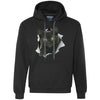 Black Kitten Heavyweight Pullover Fleece Hoodie