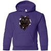 Black Cat Youth Pullover Hoodie
