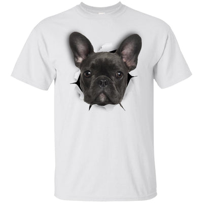 Black Frenchie Youth Cotton T-Shirt