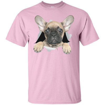 French Bulldog Pup Youth Cotton T-Shirt