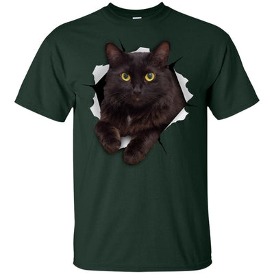Black Cat Youth Cotton T-Shirt