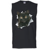 Black Kitten Men's Ultra Cotton Sleeveless T-Shirt