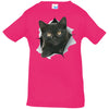 Black Kitten Infant Jersey T-Shirt
