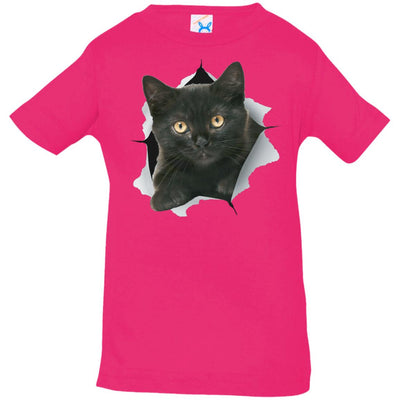 Black Kitten Infant Jersey T-Shirt