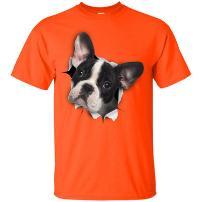 Black & White Frenchie Youth Cotton T-Shirt