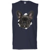 Black Frenchie Men's Ultra Cotton Sleeveless T-Shirt