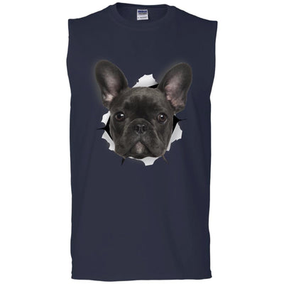 Black Frenchie Men's Ultra Cotton Sleeveless T-Shirt
