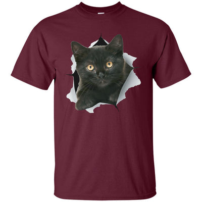 Black Kitten Ultra Cotton T-Shirt