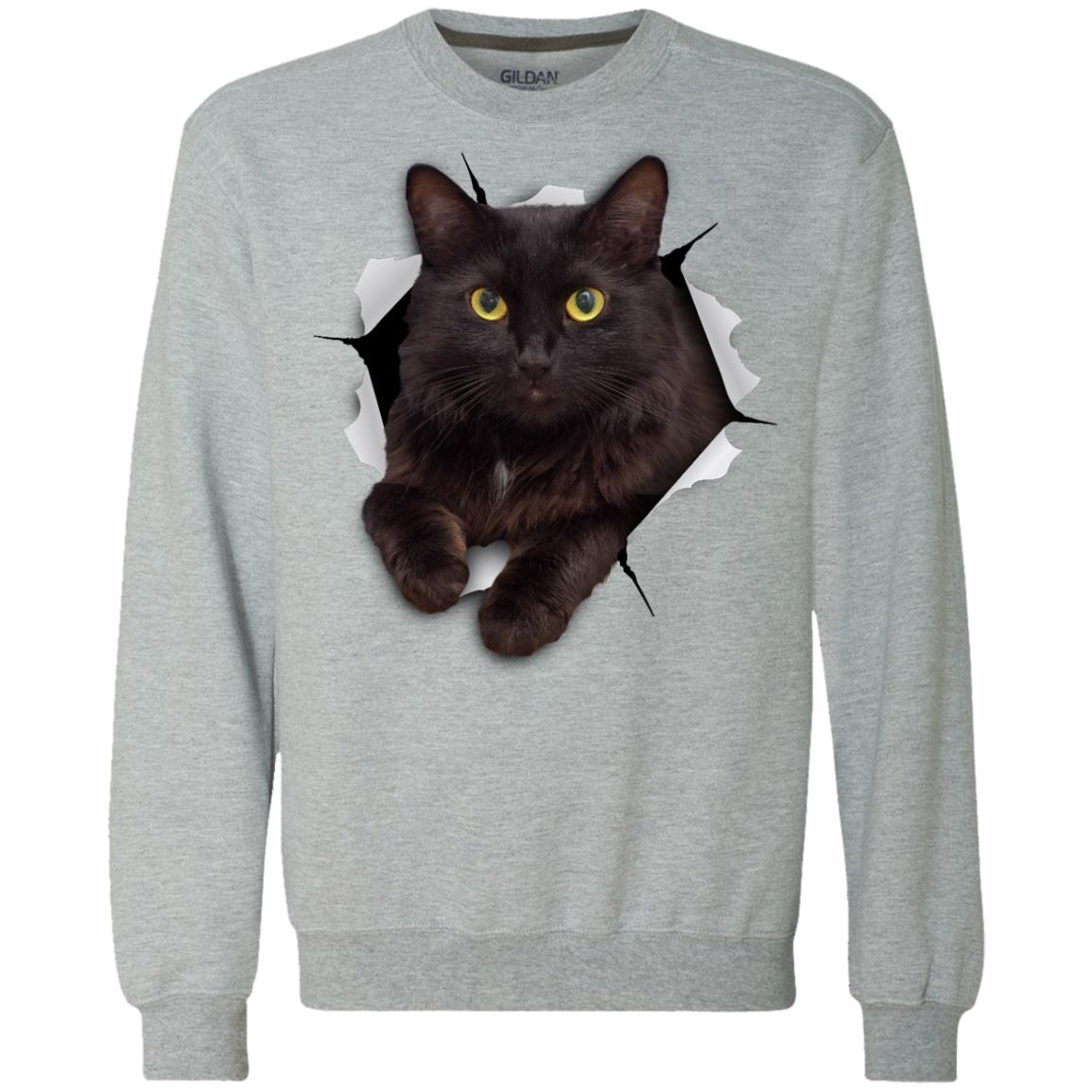 Black Cat Heavyweight Crewneck Sweatshirt