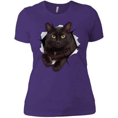 Black Cat Ladies' T-Shirt