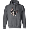Black & White Frenchie Pullover Hoodie