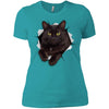 Black Cat Ladies' T-Shirt