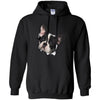 Black & White Frenchie Pullover Hoodie