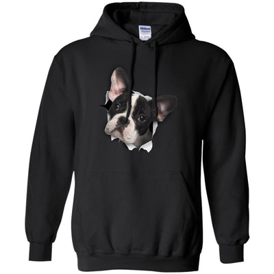 Black & White Frenchie Pullover Hoodie