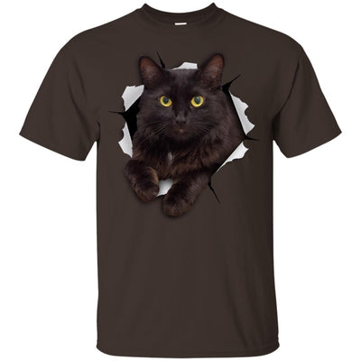 Black Cat Youth Cotton T-Shirt
