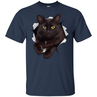 Black Cat Youth Cotton T-Shirt