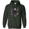 Black Frenchie Pullover Hoodie
